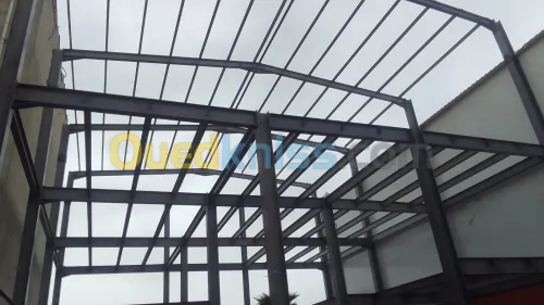  réalisation hangar industriel projet ,usine,