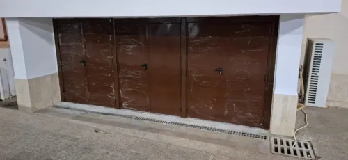porte de secours et coupe feu