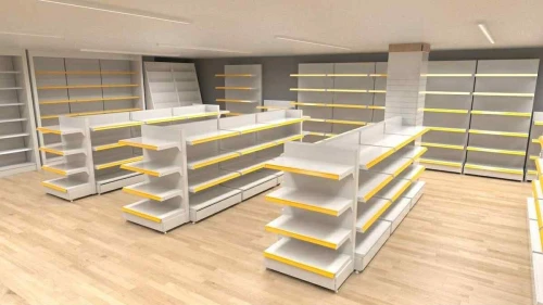 Rayonnages de magasin et supérette