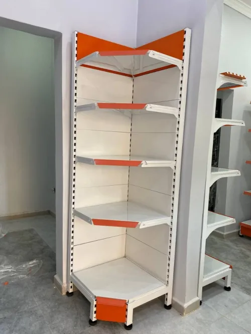 Rayonnage métallique professionnel pour supérettes et grandes surfaces