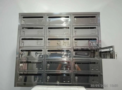 Boîtes aux lettres métalliques ou inox  Fabrication locale de qualité | SA METAL INDUSTRIE