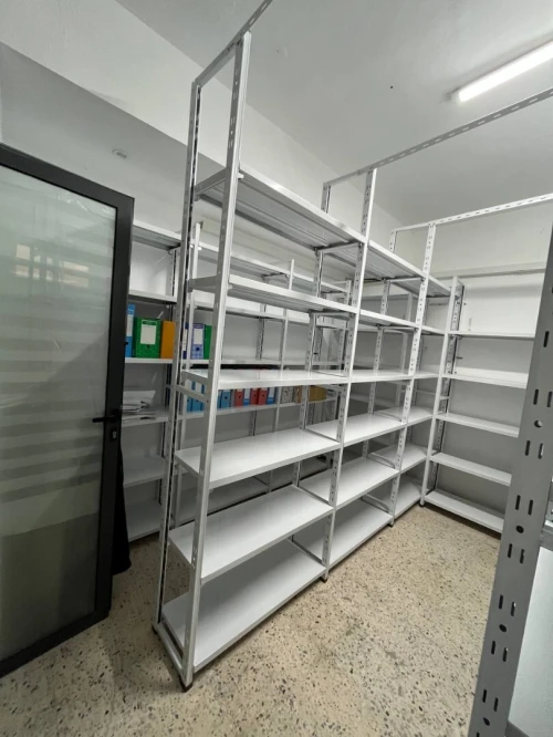 Rayonnage métallique / Etagère archives/ Rayonnage stockage/ Rayonnage léger standard ou sur mesure