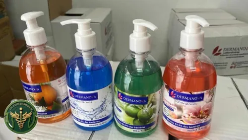 DERMANOVA Savon liquide & désinfectant antiseptique