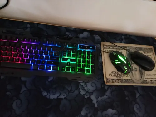 Combo Clavier souris tapis de souris gaming 