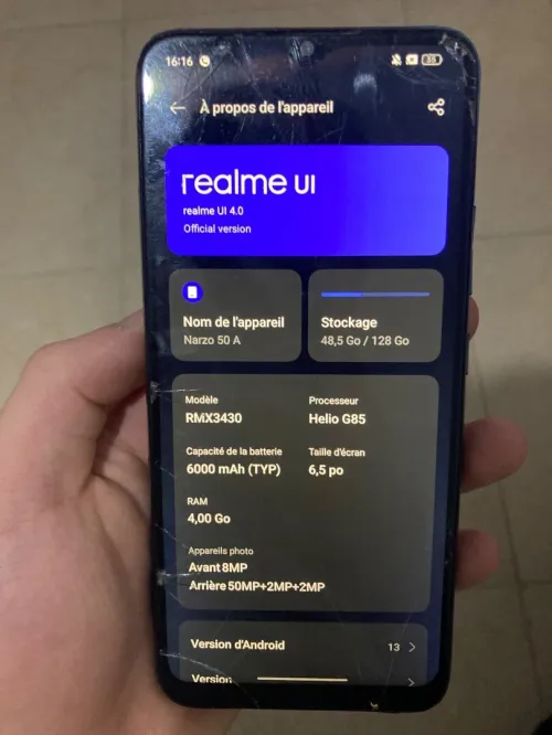 Realme Narzo 50 A