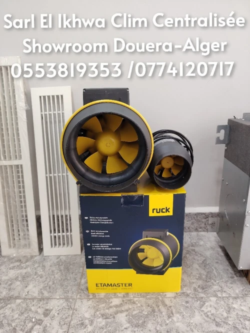 Ventilateur/extracteur diagonale marque ruck 