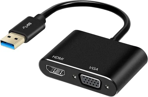 USB 3.0 to HDMI VGA Adapter