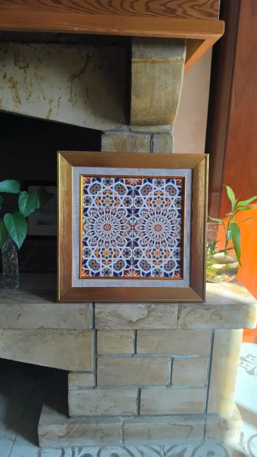 Tableau décoratif en céramique 