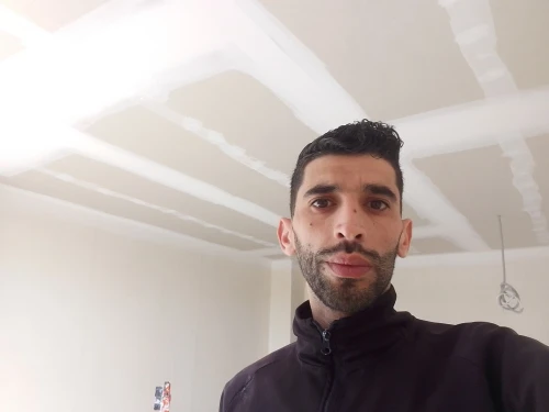 Placo plâtre et penteure