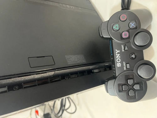 Play3 slim b ticket de garantie flache+20 jeux installé manette jamais utilisé