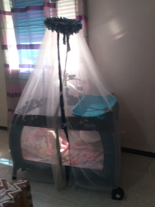 Lit parc / berceau "pingouin"