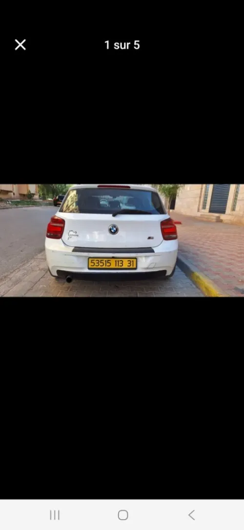 BMW Série 1 2013 