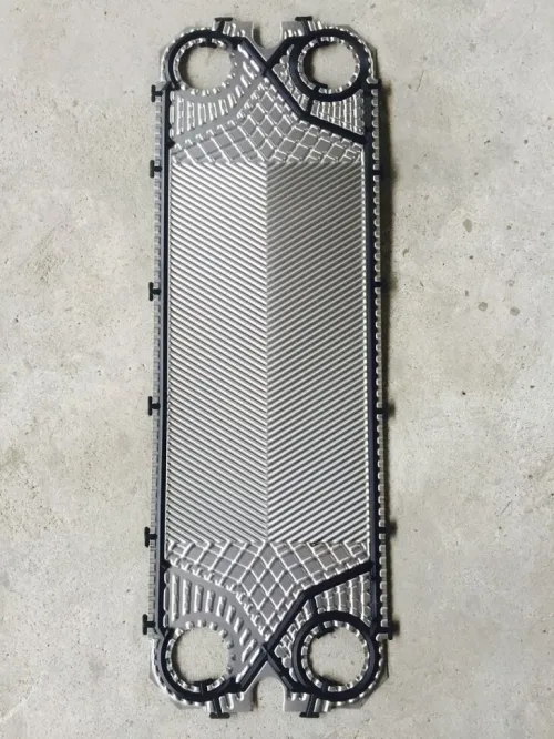 Plaque en inox 316 + joint (pour échangeur de chaleur à plaques)