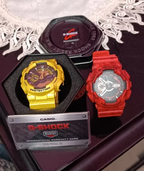 Deux montres G-shock neuf 