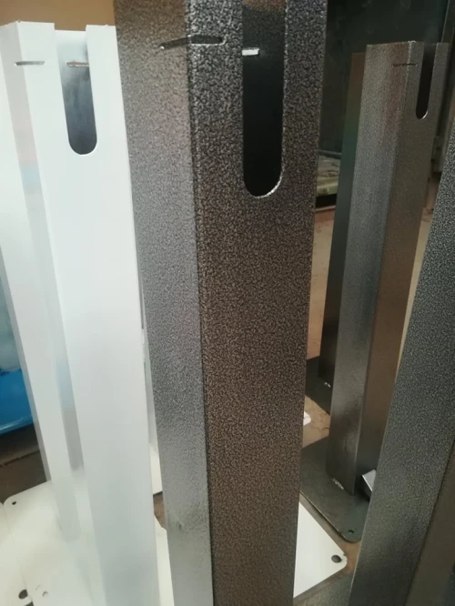 Peinture époxy électrostatique au four 