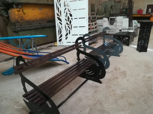 Peinture époxy électrostatique au four 