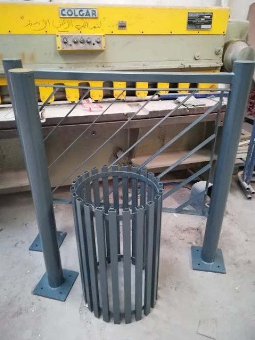 Peinture époxy électrostatique au four 