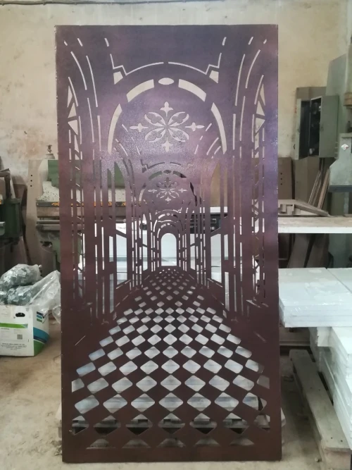 Peinture époxy électrostatique au four 