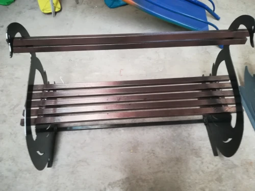 Peinture époxy électrostatique au four 