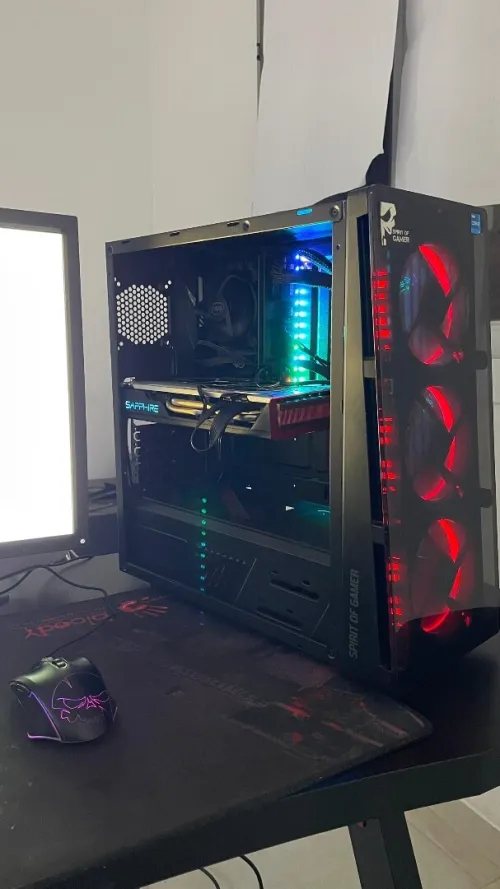 PC Gamer ASUS ROG STRIX H370-I GAMING + I5 + RX570 8gb + 16GO RAM + SSD NVME 500GB