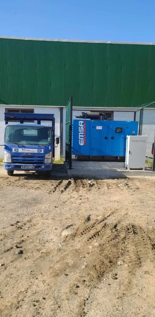 Travaux installation groupe électrogène -
