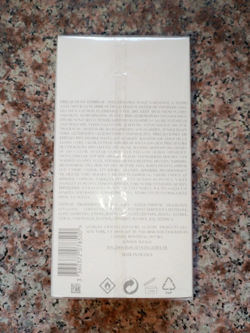 Aqua Di gio + diesel zéro plus