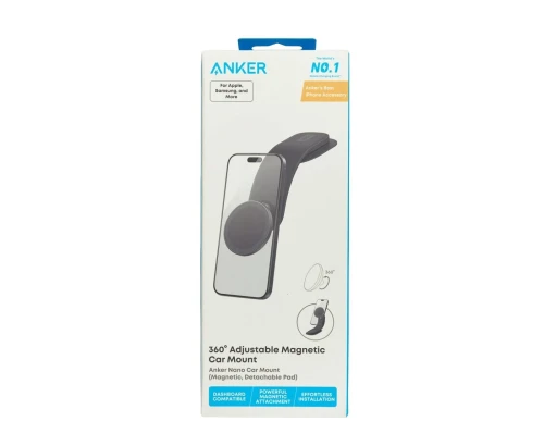 Support Anker téléphone magnétique pour voiture avec pad détachable