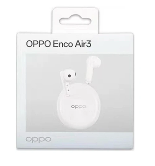 Airpods Oppo Enco Air3 Écouteurs sans Fil, 5.3, Annulation du Bruit, Charge sans Fil, 25h , IP54