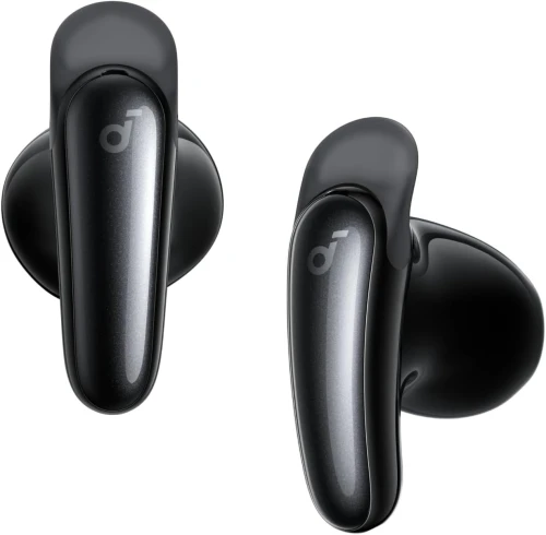 Airpods Soundcore Anker Liberty Buds , Semi Intra Auriculaires, ailettes Amovibles, Annulation de Bruit adaptative en Temps réel, Charge Rapide, Bluetooth sans Fil, Traduction, 30h d'autonomie
