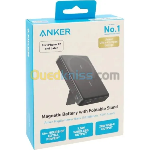 Power bank Anker MagGo MagSafe 10000mah 7.5W USB-C 20W Input