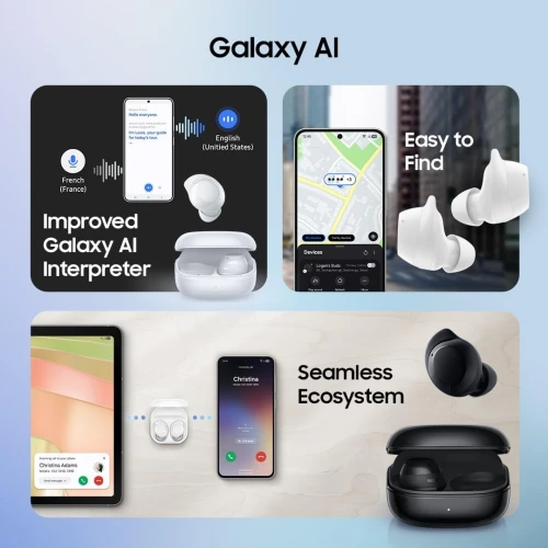 Airpods Samsung Galaxy Buds Core Bluetooth 5.4 ANC Active Noise Cancelation 35 heures