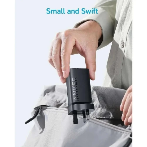 Anker Chargeur 336 67w 2 Ports USB-C - Port USB A Gan Technologie PowerIQ 3.0