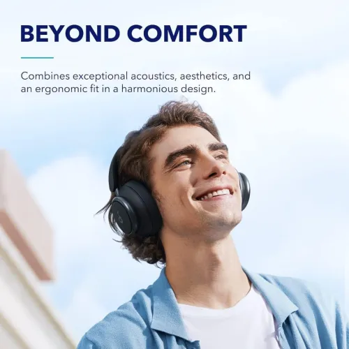 Casque Soundcore Anker Space Q45, Réduction Active du Bruit , 50 Heures , LDAC Hi-Res, Bluetooth 5.3
