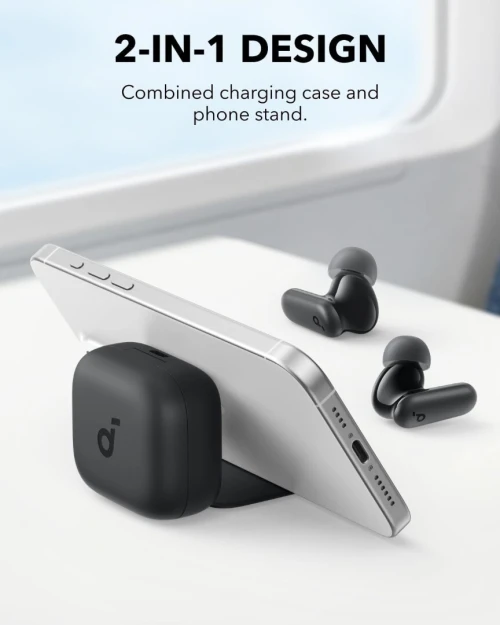Airpods Anker R50i NC Écouteurs ANC Bluetooth 5.4 sans Fil Autonomie 45H 4Microphones avec IA
