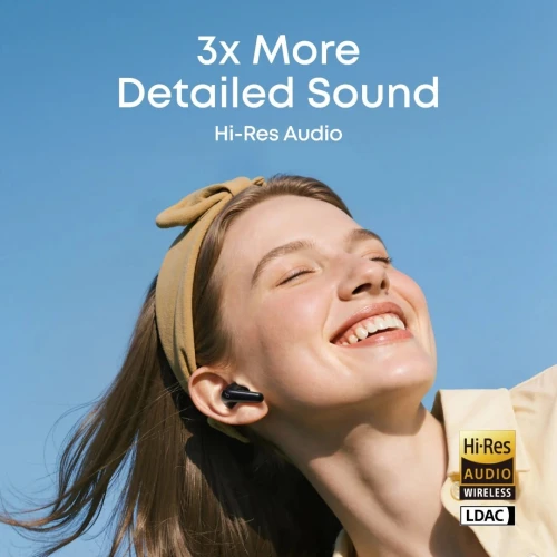 Écouteurs Anker R60i NC ANC Bluetooth 6.1 Son Hi-Res LDAC 50H 6Microphones Traduction IA Instantanée