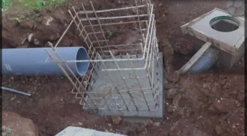  Installation de tous types de pompes et construction de caniveaux d'égouts