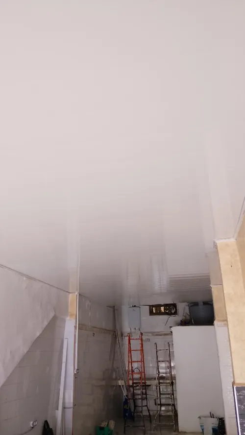 Montage et pose Faux plafond en PVC et placo plâtre et peinture et led profile