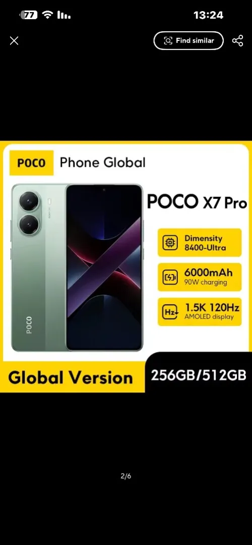 Poco x7 pro 