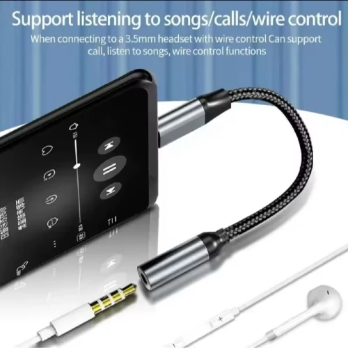 USB C To 3.5mm Audio Jack Adapter