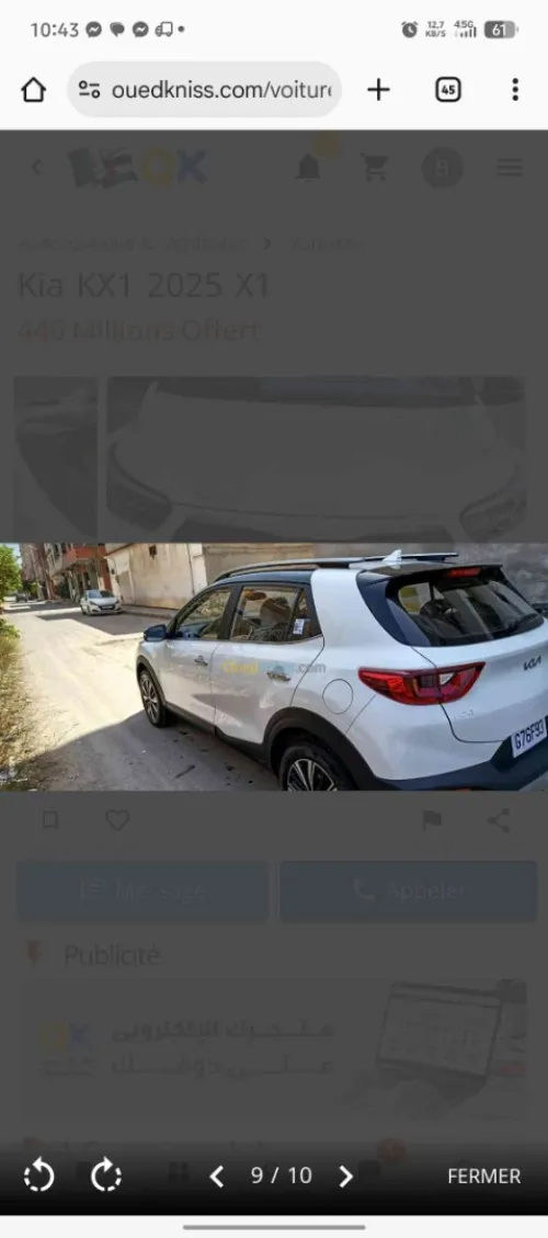 Kia KX1 2025 La tout options