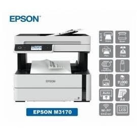 IMPRIMANTE EPSON MULTIFONCTION M3170 NOIR ET BLANC SCANNNER / PHOTOCOPIE 39PPM ADF WIFI /RJ45/FAX /RESERVOIR