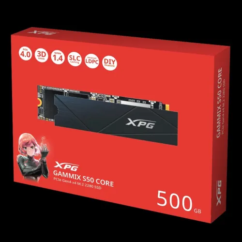 ADATA XPG GAMMIX S50 CORE 500GB GEN 4 NVME 2280