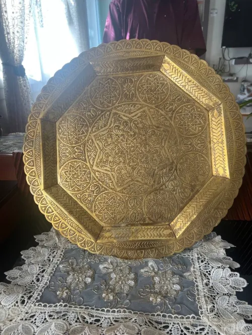 Plateaux en cuivre