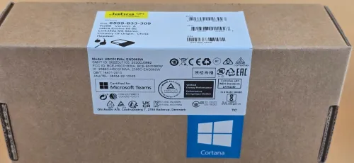 Jabra Evolve 65 Micro-casque sans fil stéréo pro réduction bruit Bluetooth certifié Microsoft Teams