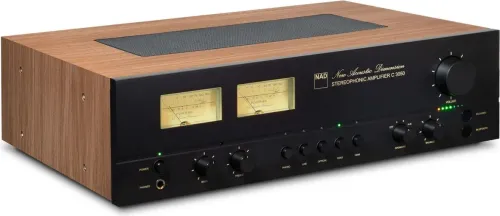 Nad C3050 Amplification HybridDigital UcD / 2x100 W sous 4 et 8 ohms / Entrée HDMI eARC / Vu-mètres à aiguille en façade