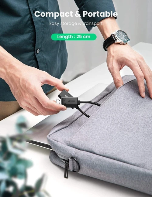 UGREEN Adaptateur DisplayPort Mâle vers HDMI Femelle 4K 60Hz 