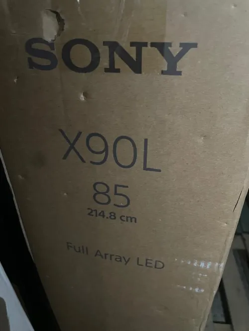 TV Sony Bravia XR-85X90L - 85" - Smart Google TV Full LED - 4K UHD HDR Dolby Vision 120Hz Model 2023