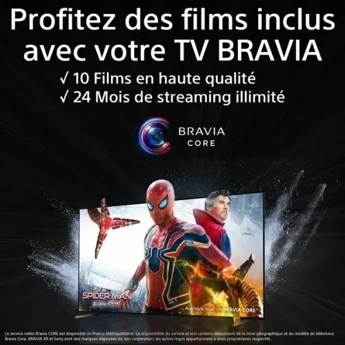 TV Sony Bravia XR-85X90L - 85" - Smart Google TV Full LED - 4K UHD HDR Dolby Vision 120Hz Model 2023