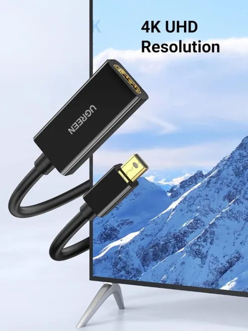 UGREEN Câble adaptateur Mini DisplayPort 4K vers HDMI ( Thunderbolt 2.0 vers HDMI )