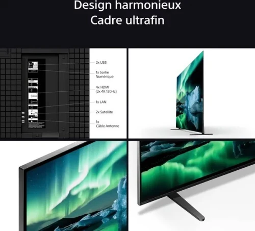 Sony 77" BRAVIA 8 (77XR8A) TV OLED 77" Google TV Gaming 4K 120 Hz IMAX Dolby Vision Atmos